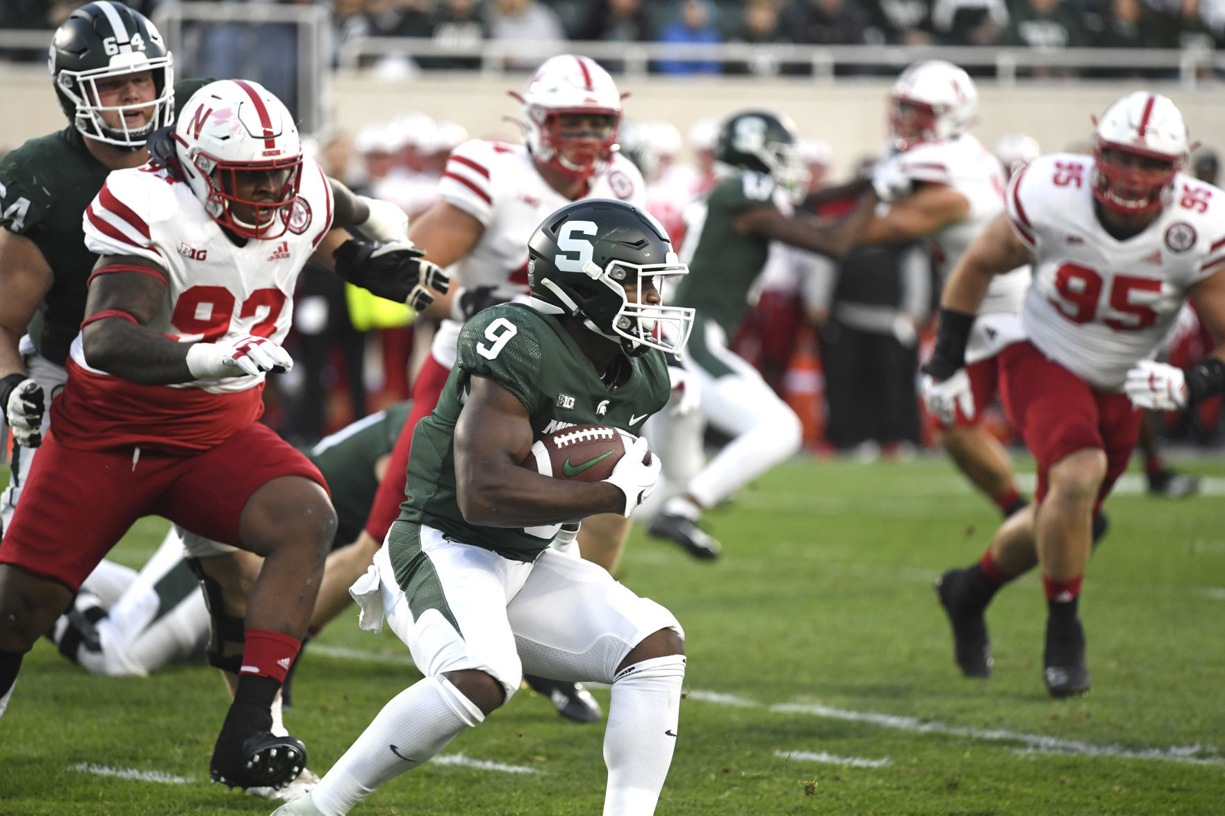 Nebraska vs. Michigan State, 9.25